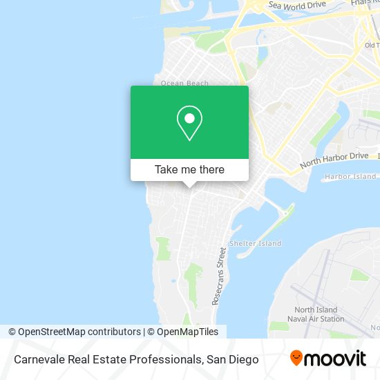 Carnevale Real Estate Professionals map