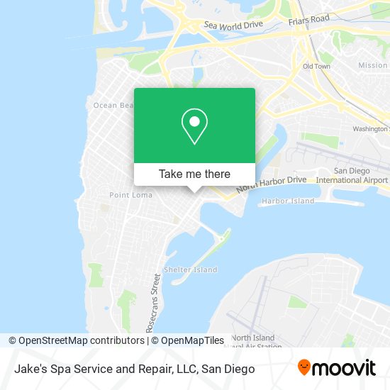 Mapa de Jake's Spa Service and Repair, LLC