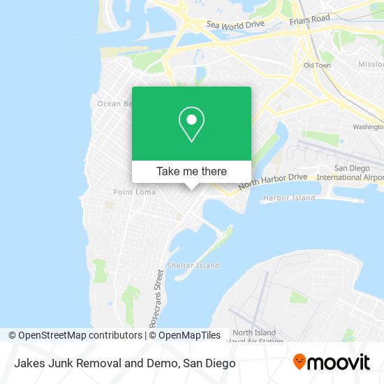 Jakes Junk Removal and Demo map