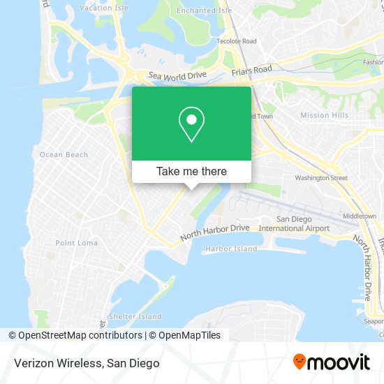 Verizon Wireless map