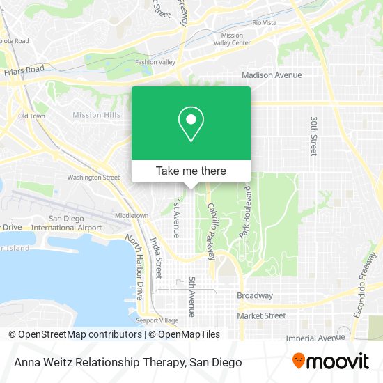 Anna Weitz Relationship Therapy map