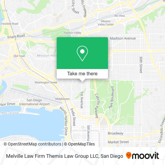 Melville Law Firm Themis Law Group LLC map