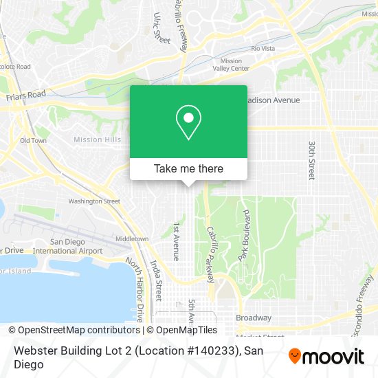 Mapa de Webster Building Lot 2 (Location #140233)