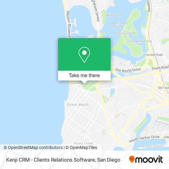 Kenji CRM - Clients Relations Software map