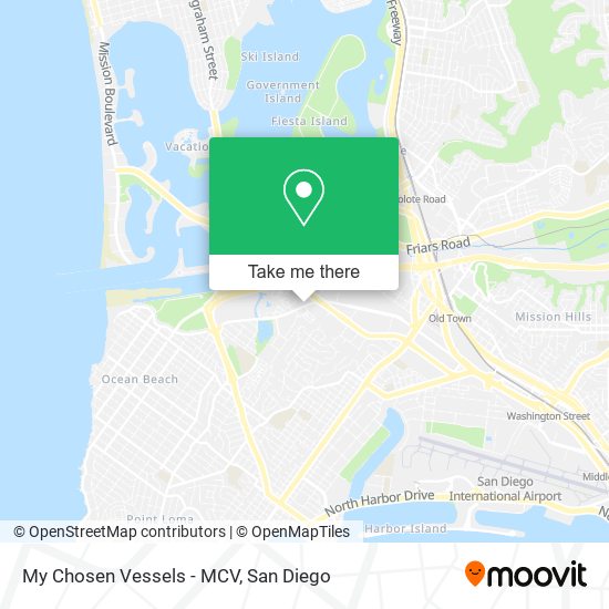 Mapa de My Chosen Vessels - MCV