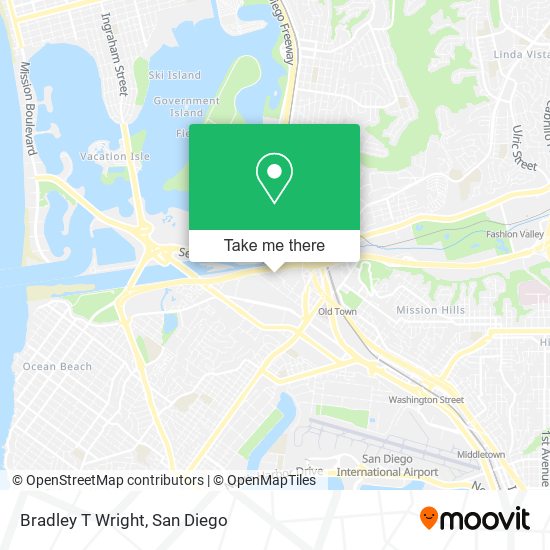 Bradley T Wright map