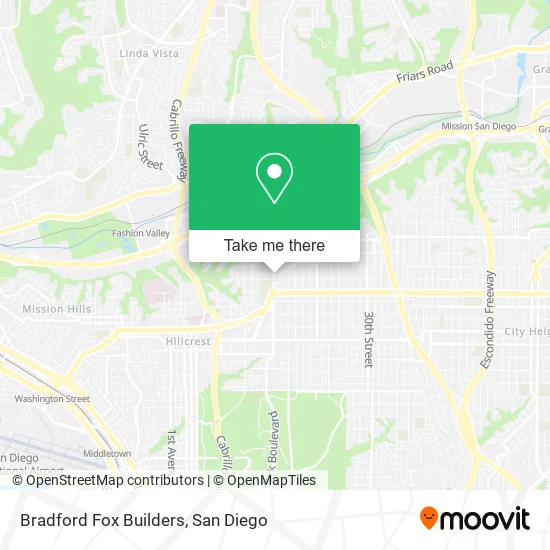 Mapa de Bradford Fox Builders