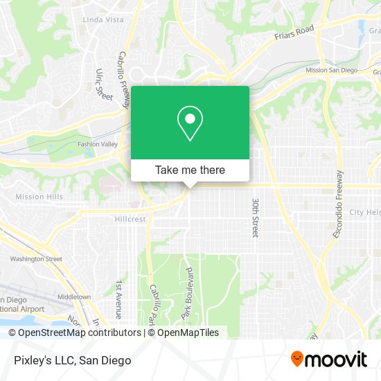 Pixley's LLC map