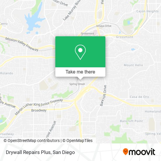 Drywall Repairs Plus map