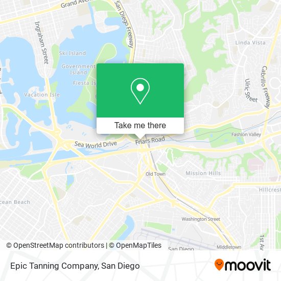 Epic Tanning Company map