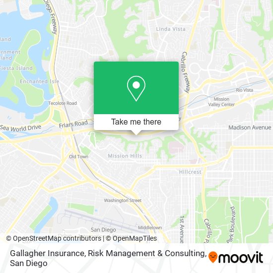 Gallagher Insurance, Risk Management & Consulting map