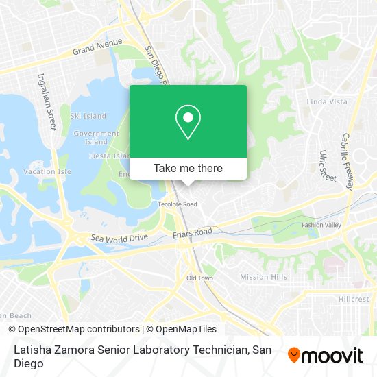 Latisha Zamora Senior Laboratory Technician map