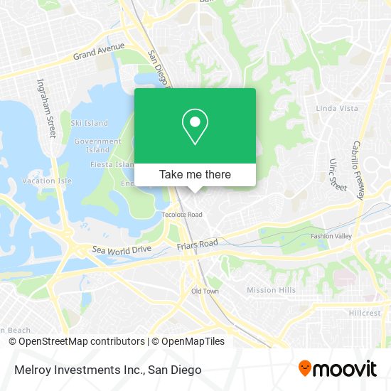 Mapa de Melroy Investments Inc.