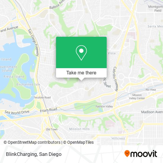 BlinkCharging map