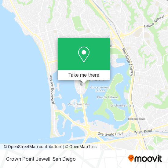 Mapa de Crown Point Jewell