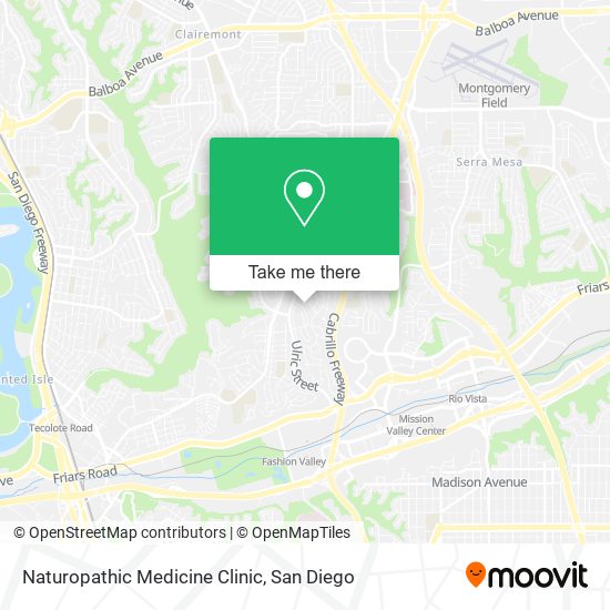 Mapa de Naturopathic Medicine Clinic