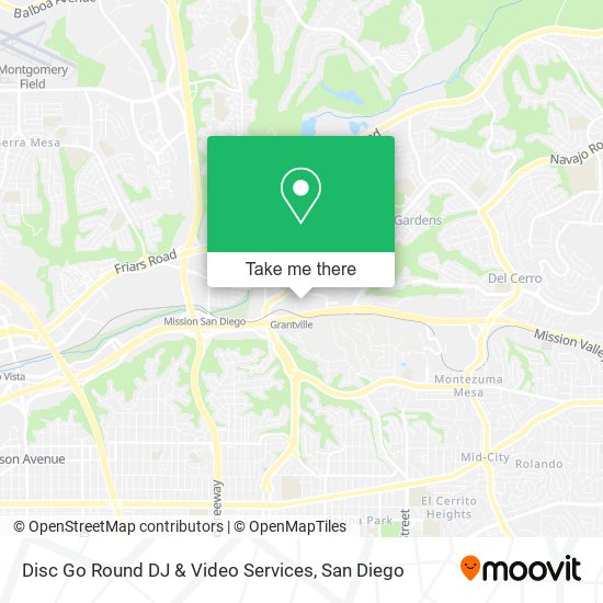 Disc Go Round DJ & Video Services map