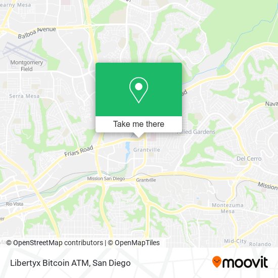 Libertyx Bitcoin ATM map