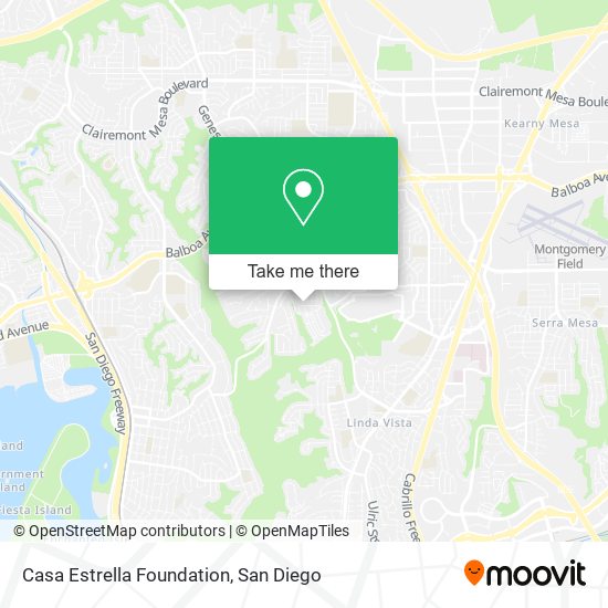 Casa Estrella Foundation map