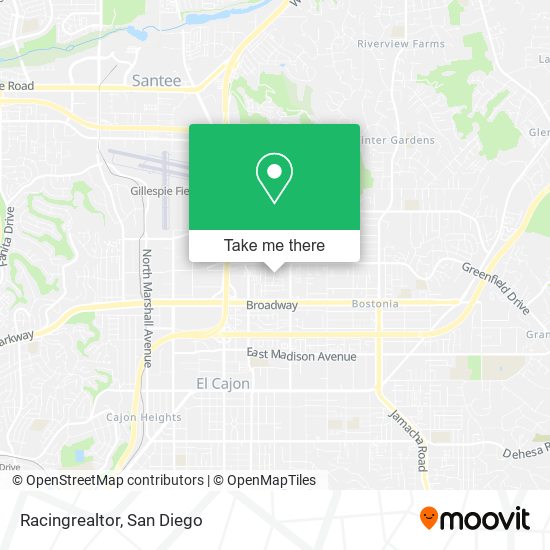 Racingrealtor map