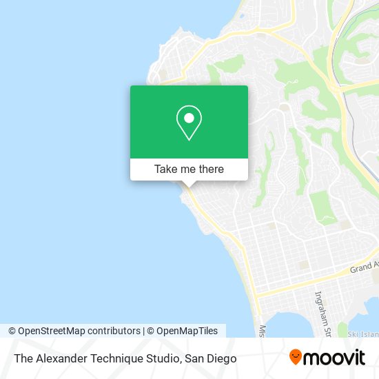 Mapa de The Alexander Technique Studio