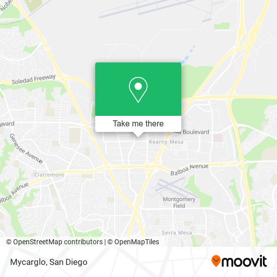 Mycarglo map