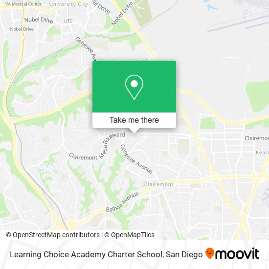 Learning Choice Academy Charter School map