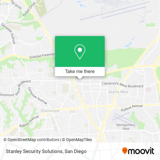 Stanley Security Solutions map