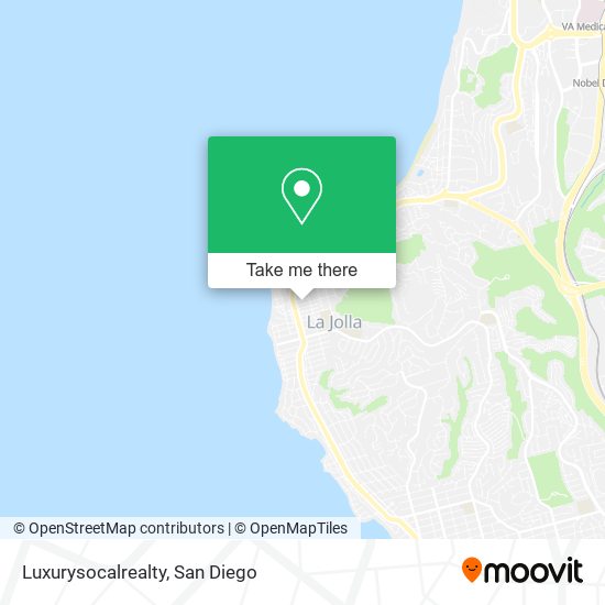 Luxurysocalrealty map