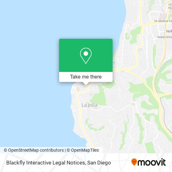 Blackfly Interactive Legal Notices map