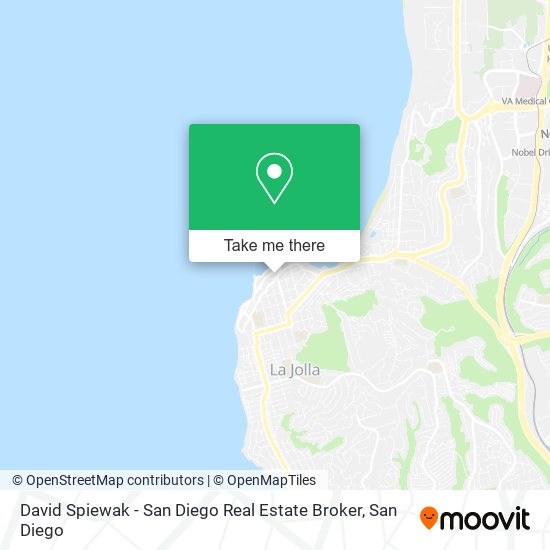 David Spiewak - San Diego Real Estate Broker map