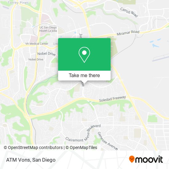 ATM Vons map