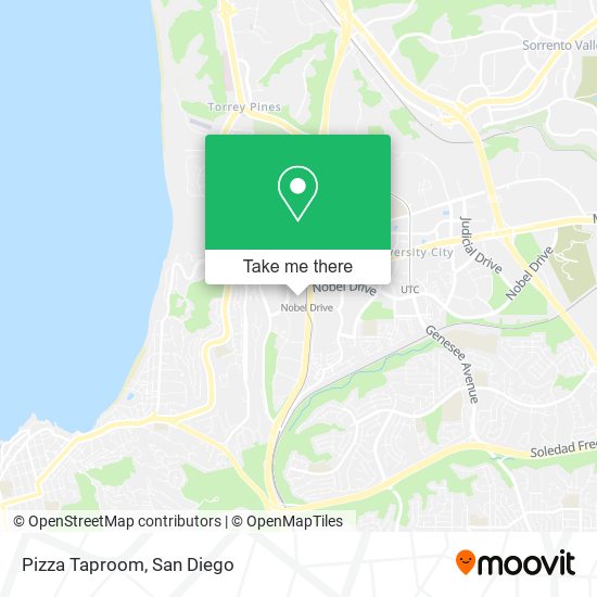 Mapa de Pizza Taproom