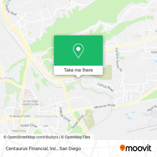 Centaurus Financial, Inc. map