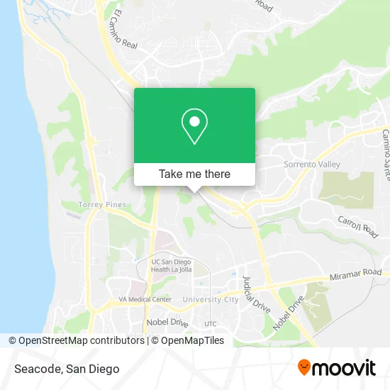 Seacode map
