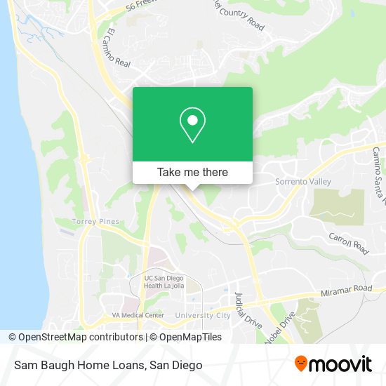 Sam Baugh Home Loans map