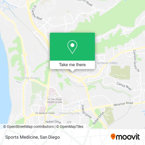 Sports Medicine map