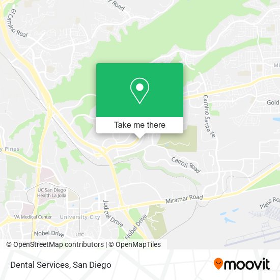 Dental Services map