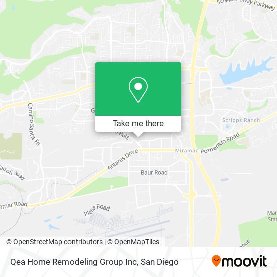Qea Home Remodeling Group Inc map
