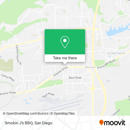 Mapa de Smokin J's BBQ