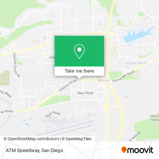 Mapa de ATM Speedway