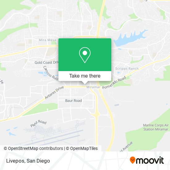 Livepos map