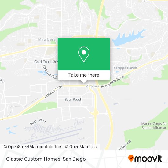 Classic Custom Homes map