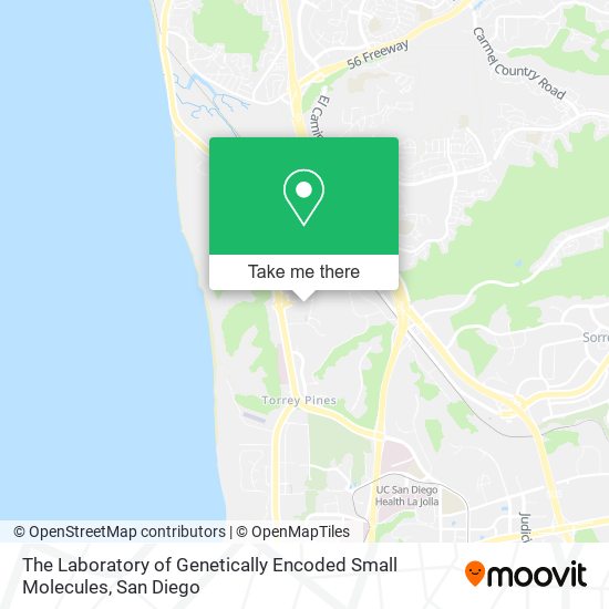 Mapa de The Laboratory of Genetically Encoded Small Molecules