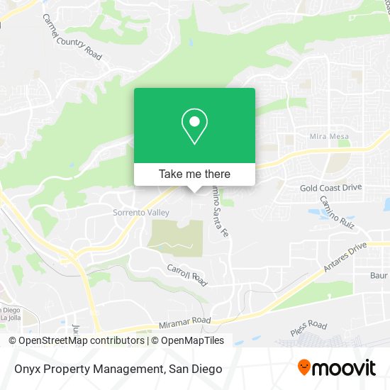 Onyx Property Management map