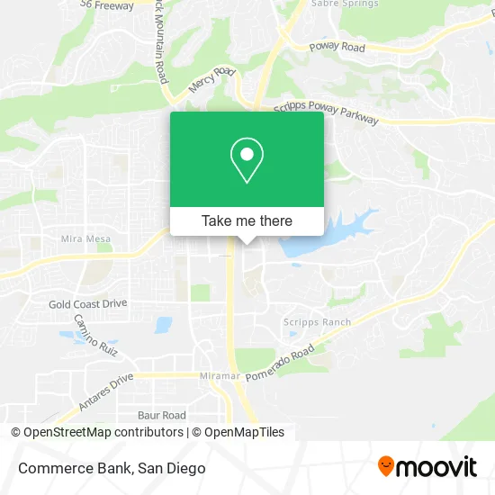 Mapa de Commerce Bank