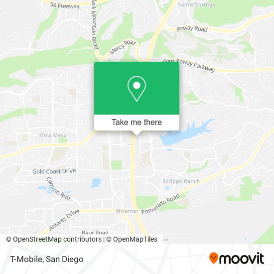 T-Mobile map