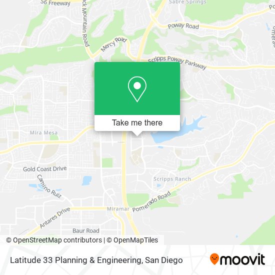 Latitude 33 Planning & Engineering map