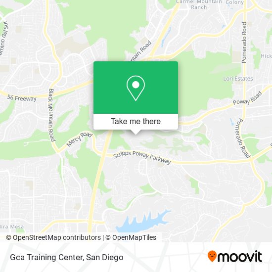 Gca Training Center map