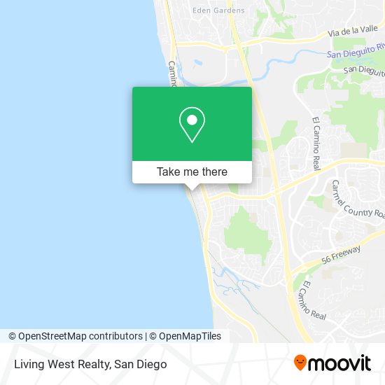 Living West Realty map